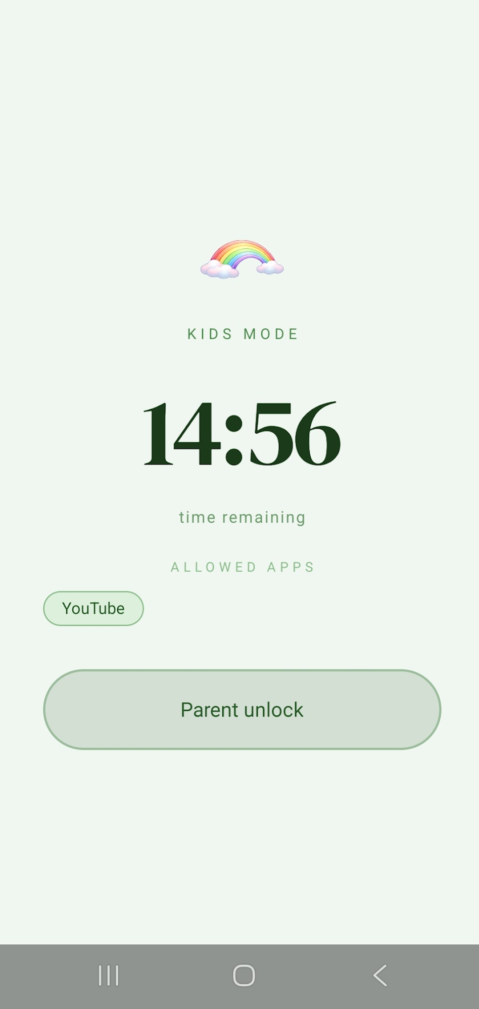 Kids session active